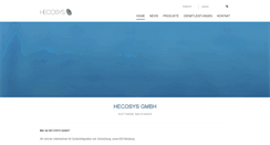 Desktop Screenshot of hecosys.com