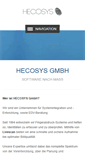 Mobile Screenshot of hecosys.com